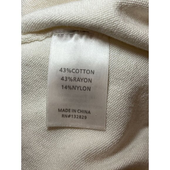 Tularosa White Ruffle Bohemian  Mini Dress Large - Picture 8 of 9